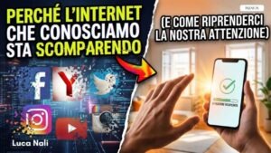 Perché l’Internet che conosciamo sta scomparendo (e come riprenderci la nostra attenzione)